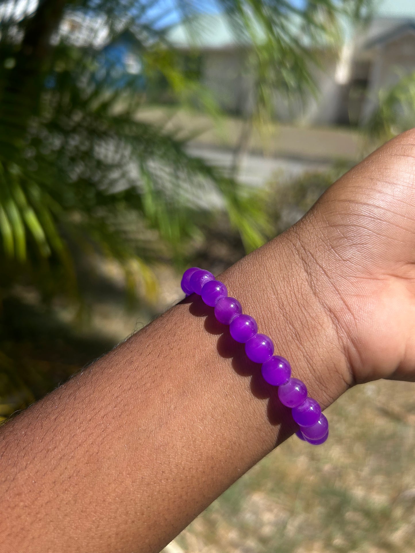 Plain Beaded Bracelet